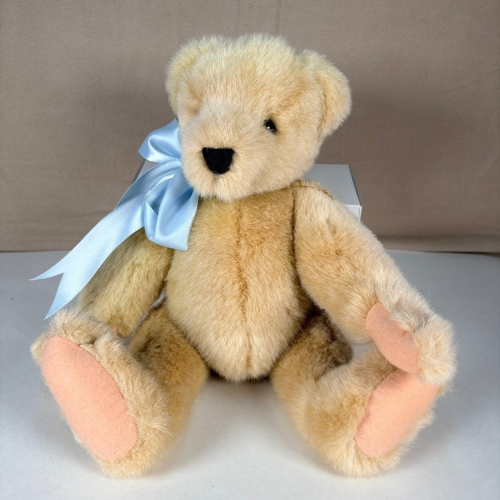 North American Bear Co Fuzzy‎ VanderBear Plush 1982 Vintage Jointed Teddy Bear